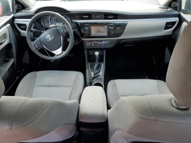 Sedans TOYOTA COROLLA 2015 Red
