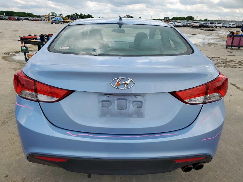  HYUNDAI ELANTRA 2013 Синий