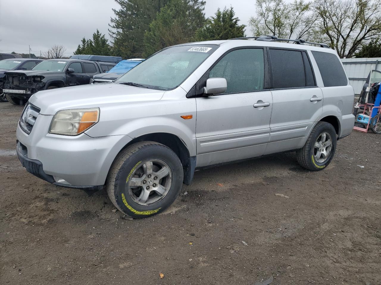 2007 Honda Pilot Exl de vânzare în Finksburg, MD - Front End