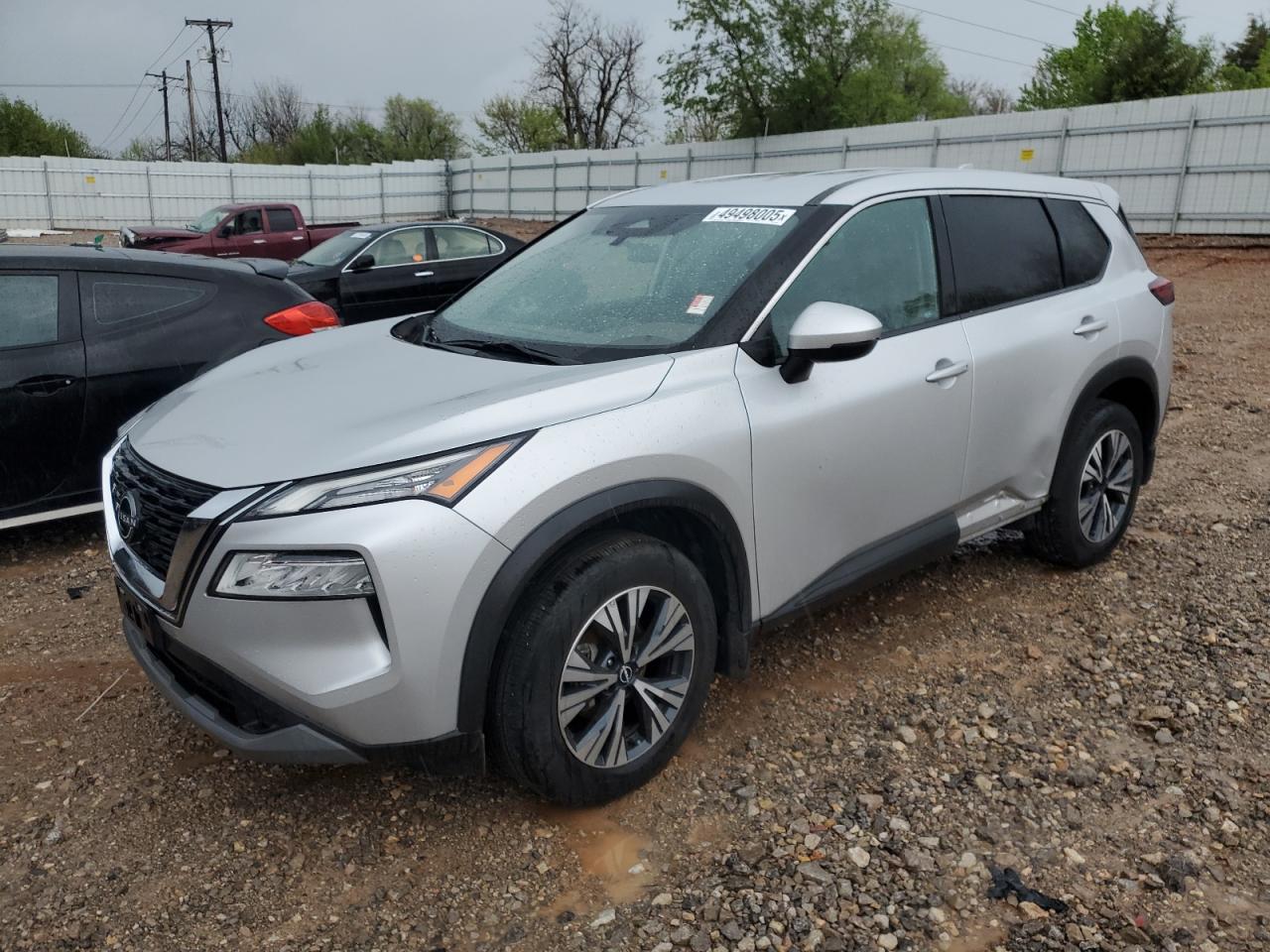 2022 Nissan Rogue Sv en Venta en Oklahoma City, OK - Side