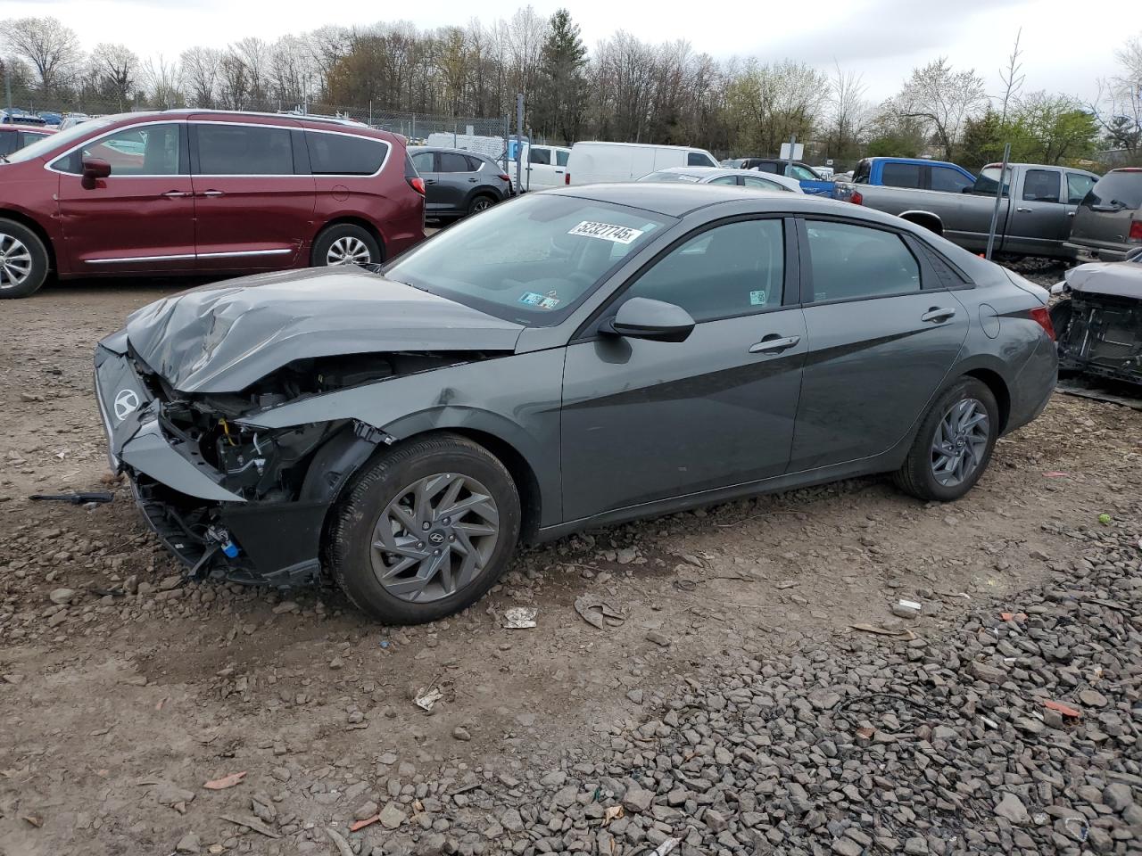2024 Hyundai Elantra Sel en Venta en Chalfont, PA - Front End