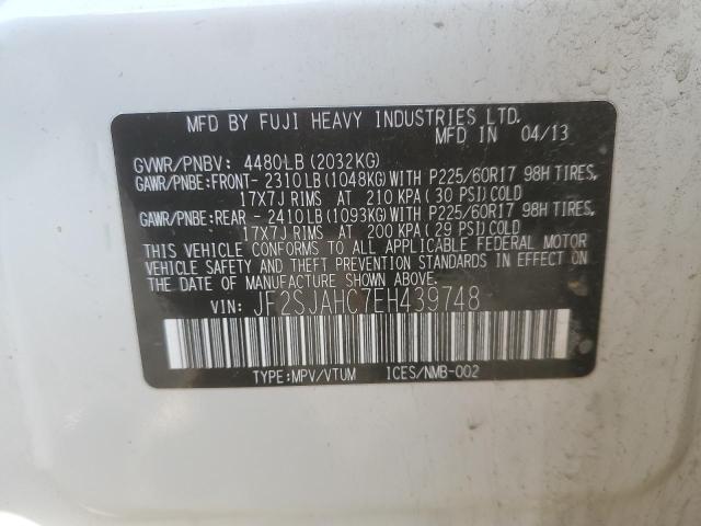 2014 SUBARU FORESTER 2.5I LIMITED