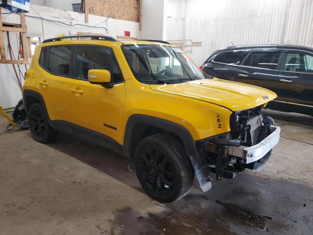  JEEP RENEGADE 2018 Желтый