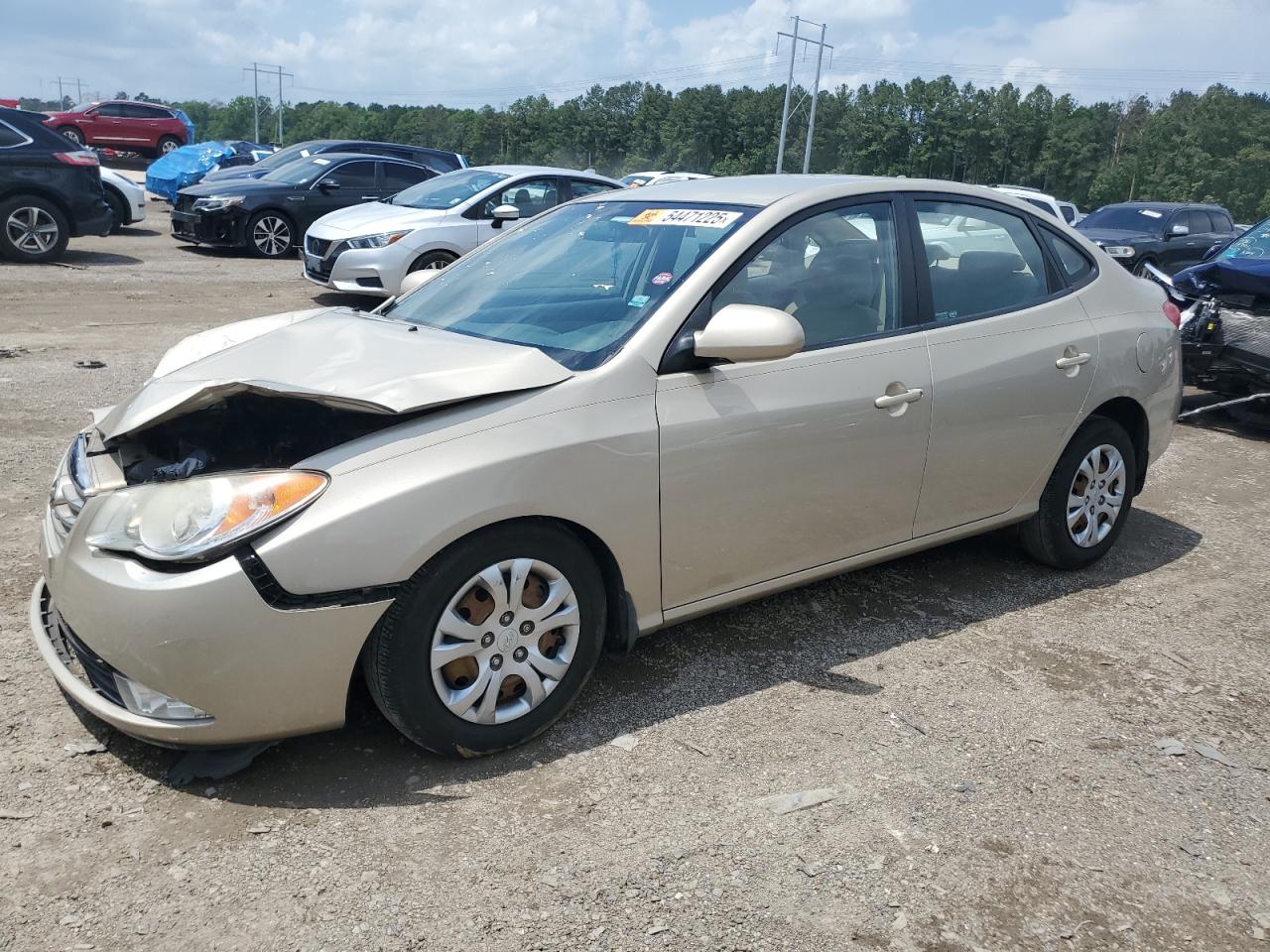 2010 Hyundai Elantra Blue за продажба в Greenwell Springs, LA - Front End