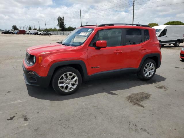  JEEP RENEGADE 2017 Czerwony