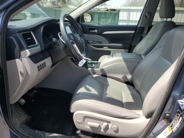 Parquets TOYOTA HIGHLANDER 2016 Granatowy