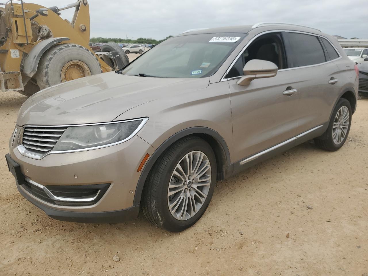 2018 Lincoln Mkx Reserve للبيع في San Antonio، TX - Front End