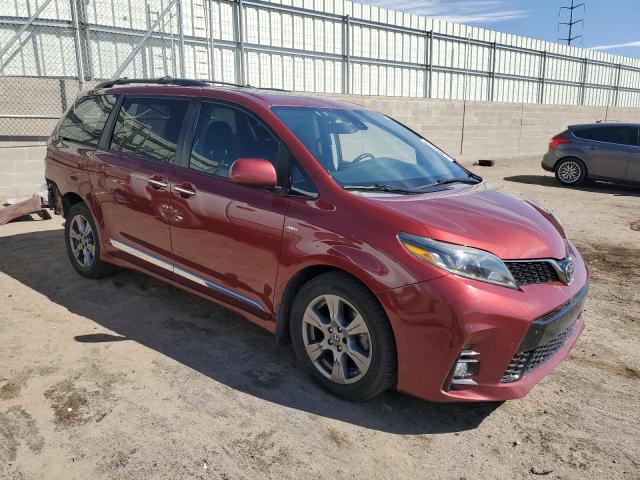  TOYOTA SIENNA 2019 Red