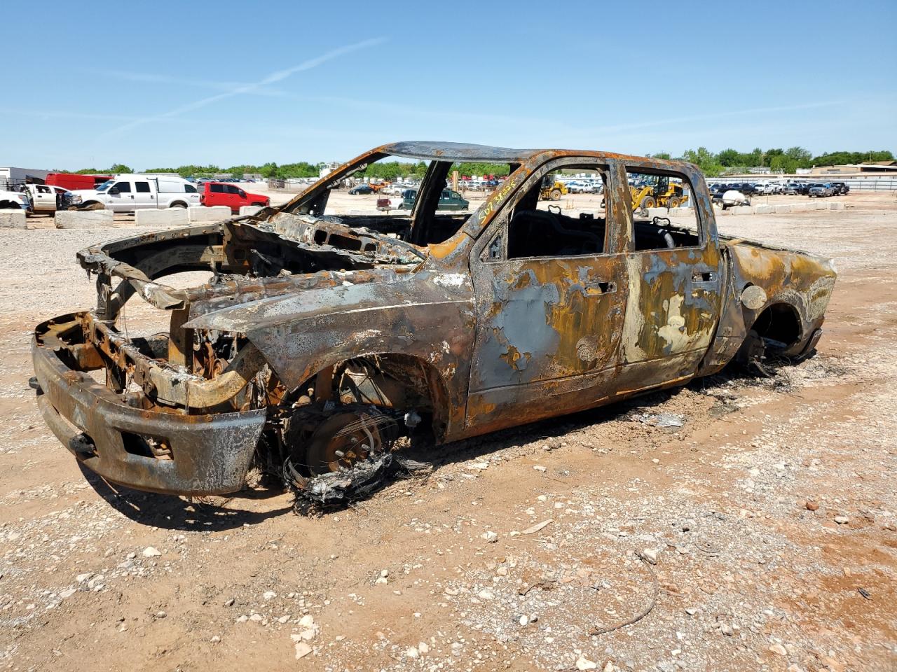 2010 Dodge Ram 1500 იყიდება Oklahoma City-ში, OK - Burn
