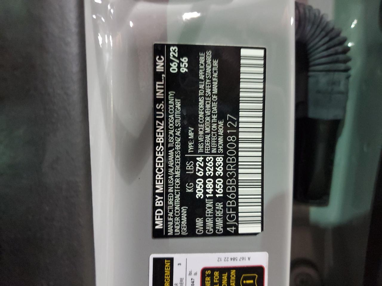 2024 Mercedes-Benz Gle Amg 53 4Matic VIN: 4JGFB6BB3RB008127 Lot: 53165575