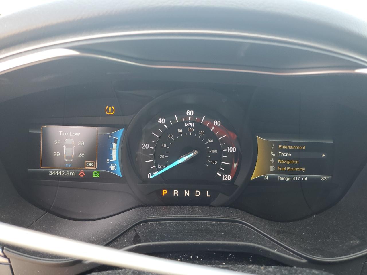 2019 Ford Fusion Se VIN: 3FA6P0LU9KR264010 Lot: 54031885