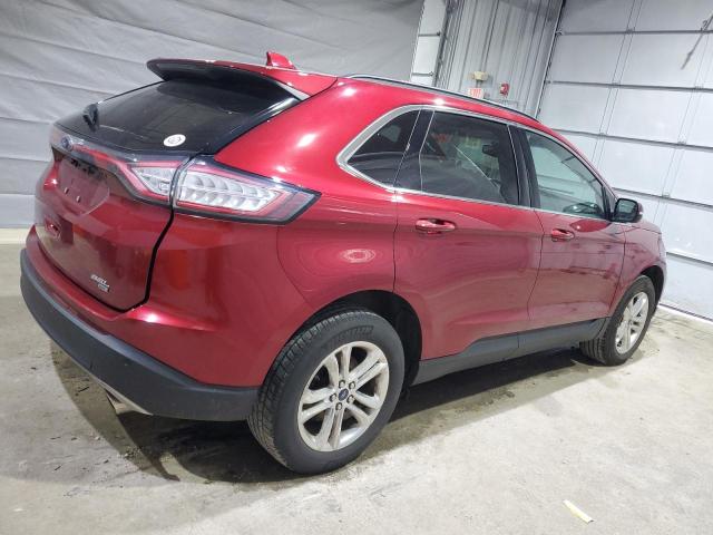 Паркетники FORD EDGE 2016 Бордовый