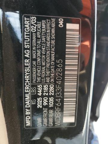 2003 MERCEDES-BENZ C 320