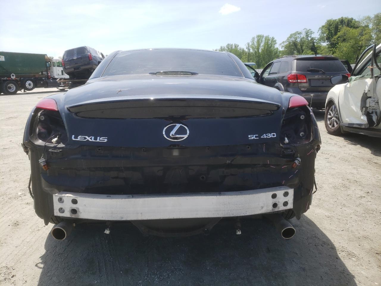 2006 Lexus Sc 430 VIN: JTHFN48Y569006070 Lot: 53947215