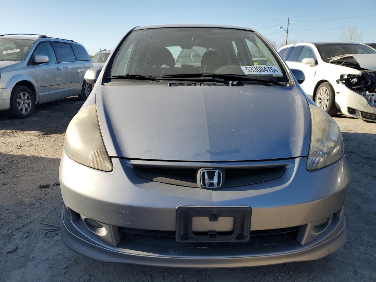 2008 Honda Fit Sport VIN: JHMGD38618S036243 Lot: 53360475