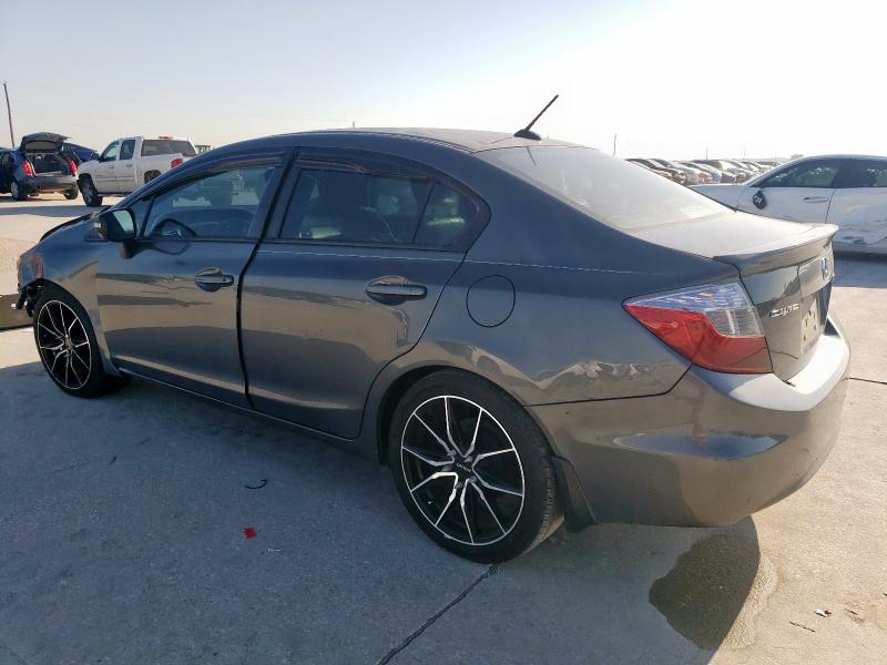  HONDA CIVIC 2012 Gray