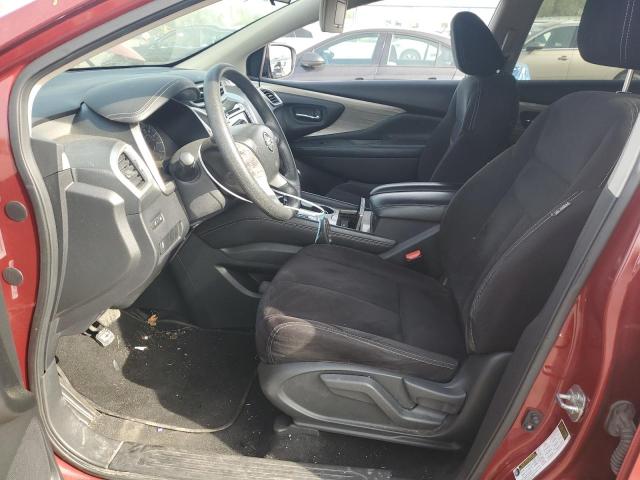  NISSAN MURANO 2017 Red