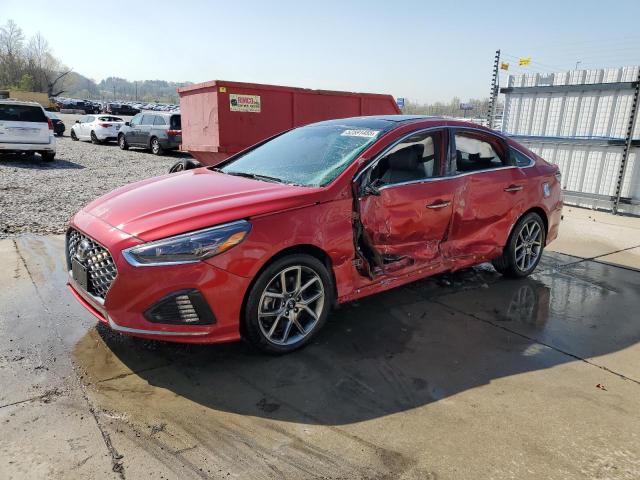  HYUNDAI SONATA 2019 Красный