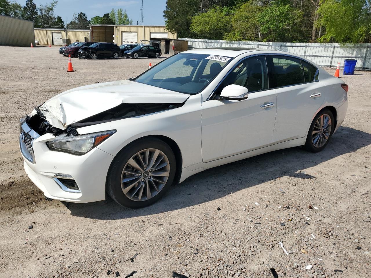 2022 Infiniti Q50 Luxe იყიდება Knightdale-ში, NC - Front End