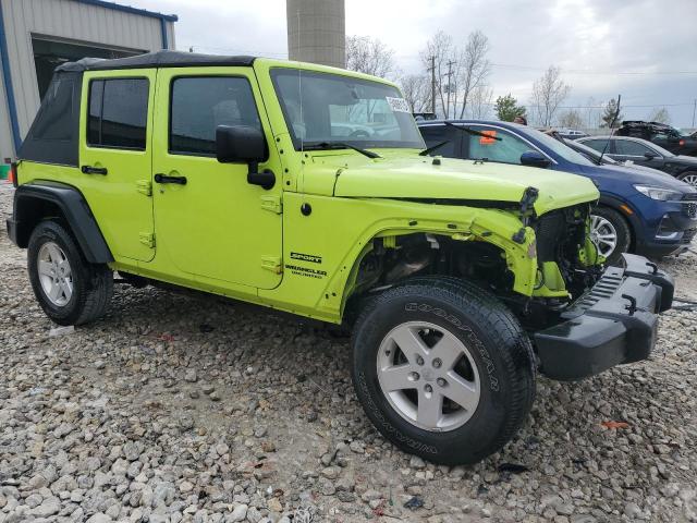  JEEP WRANGLER 2017 Зелений