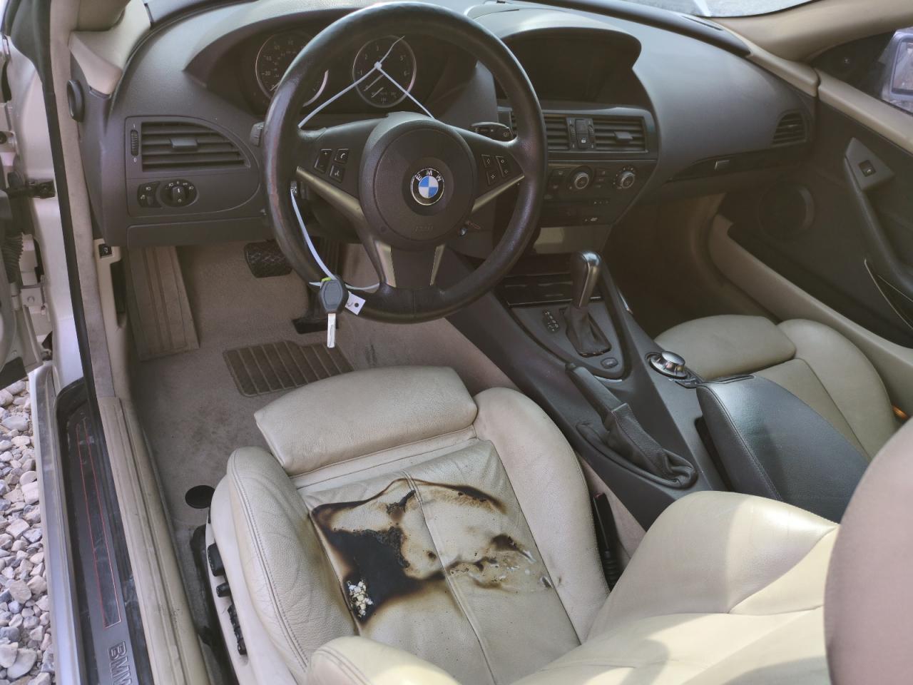 2005 BMW 645 Ci Automatic VIN: WBAEH73435B192321 Lot: 92029025