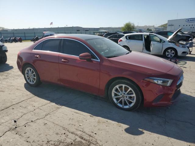  MERCEDES-BENZ A-CLASS 2020 Красный