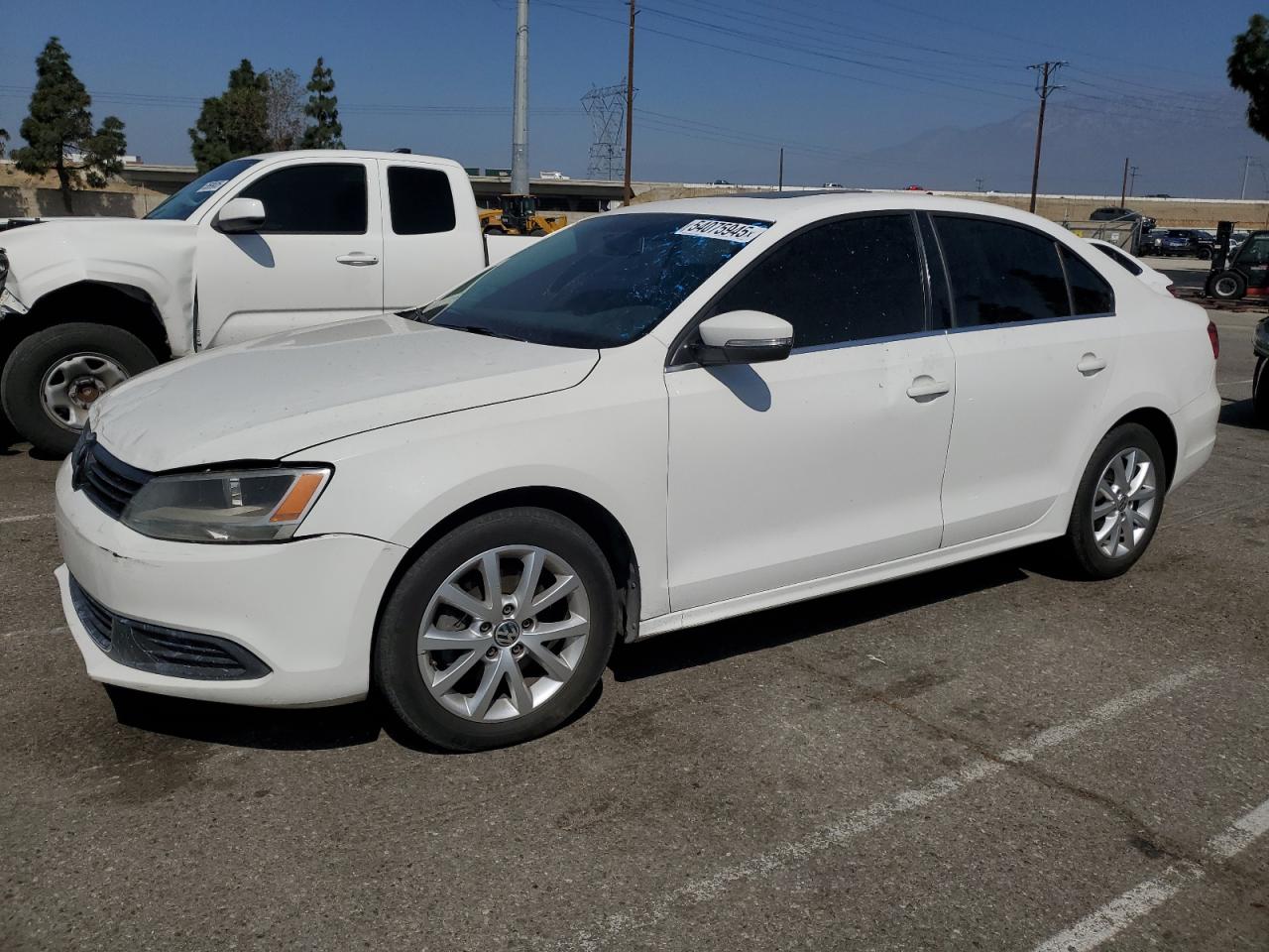 2014 Volkswagen Jetta Se იყიდება Rancho Cucamonga-ში, CA - Front End