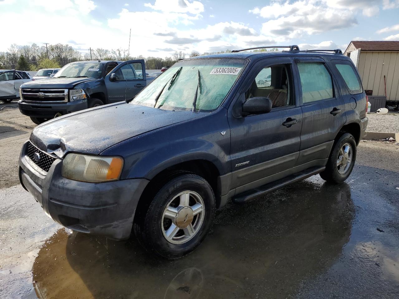 2002 Ford Escape Xls en Venta en Louisville, KY - Water/Flood