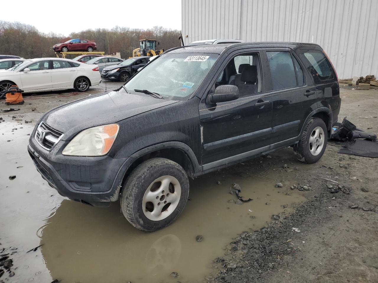 2002 Honda Cr-V Lx продається в Windsor, NJ - Side