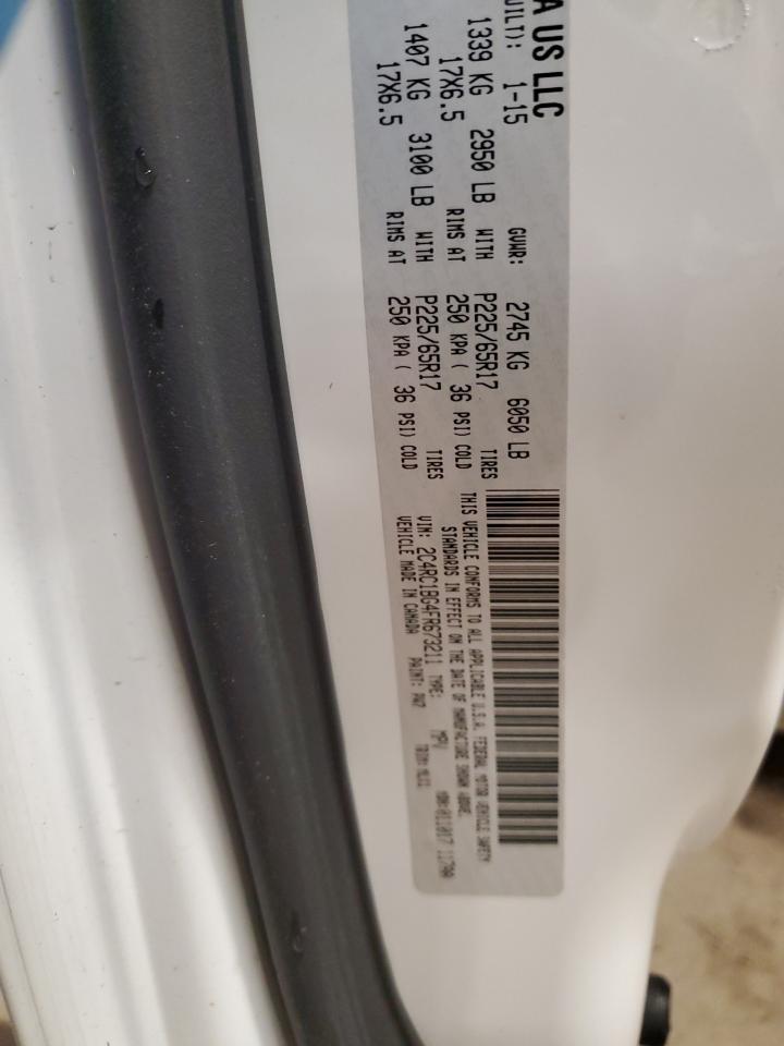 2015 Chrysler Town & Country Touring VIN: 2C4RC1BG4FR673211 Lot: 51373025