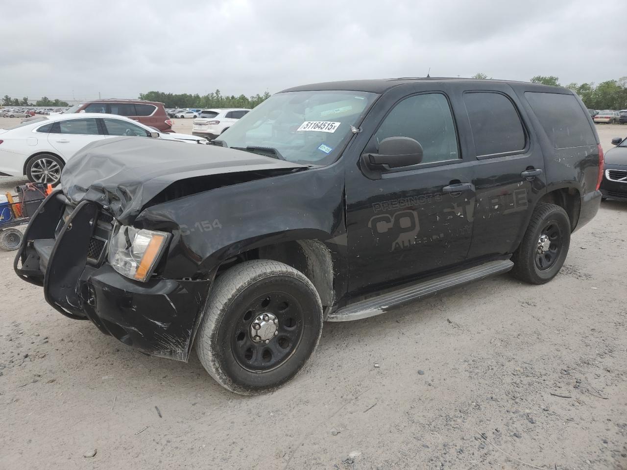 2014 Chevrolet Tahoe Police black suv flexible 1GNLC2E07ER168446 photo #1
