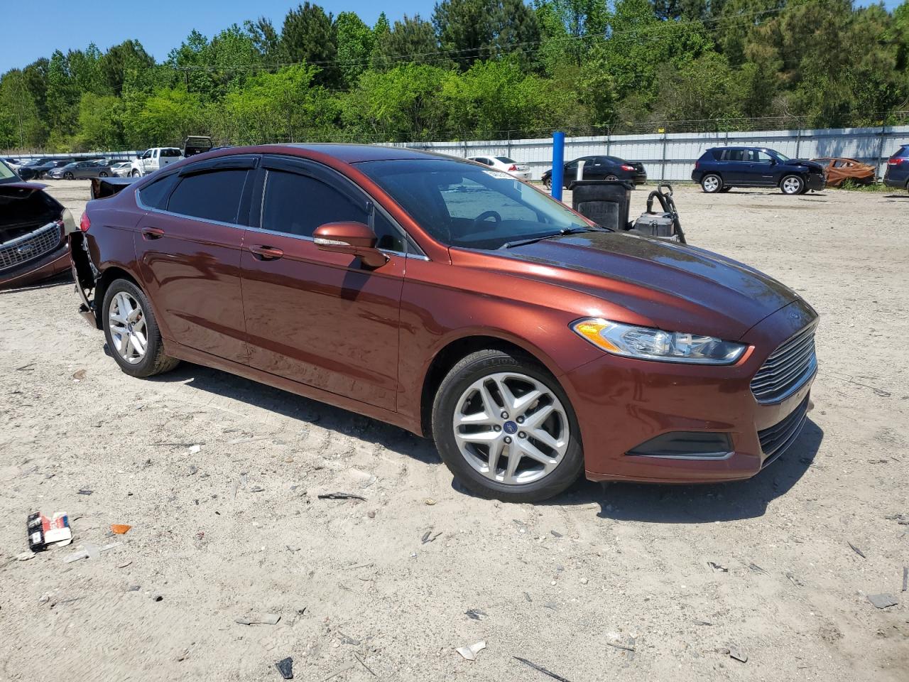 2016 Ford Fusion Se VIN: 3FA6P0H7XGR296197 Lot: 54679715