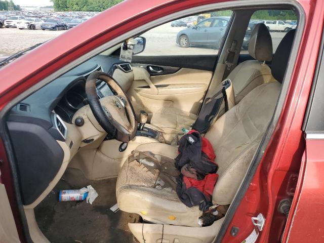  NISSAN ROGUE 2014 Червоний