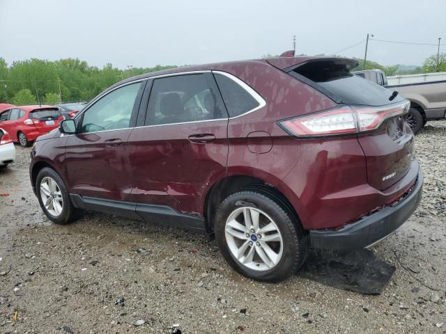  FORD EDGE 2018 Бургунди
