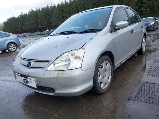 2002 HONDA CIVIC SE for sale at Copart WHITBURN