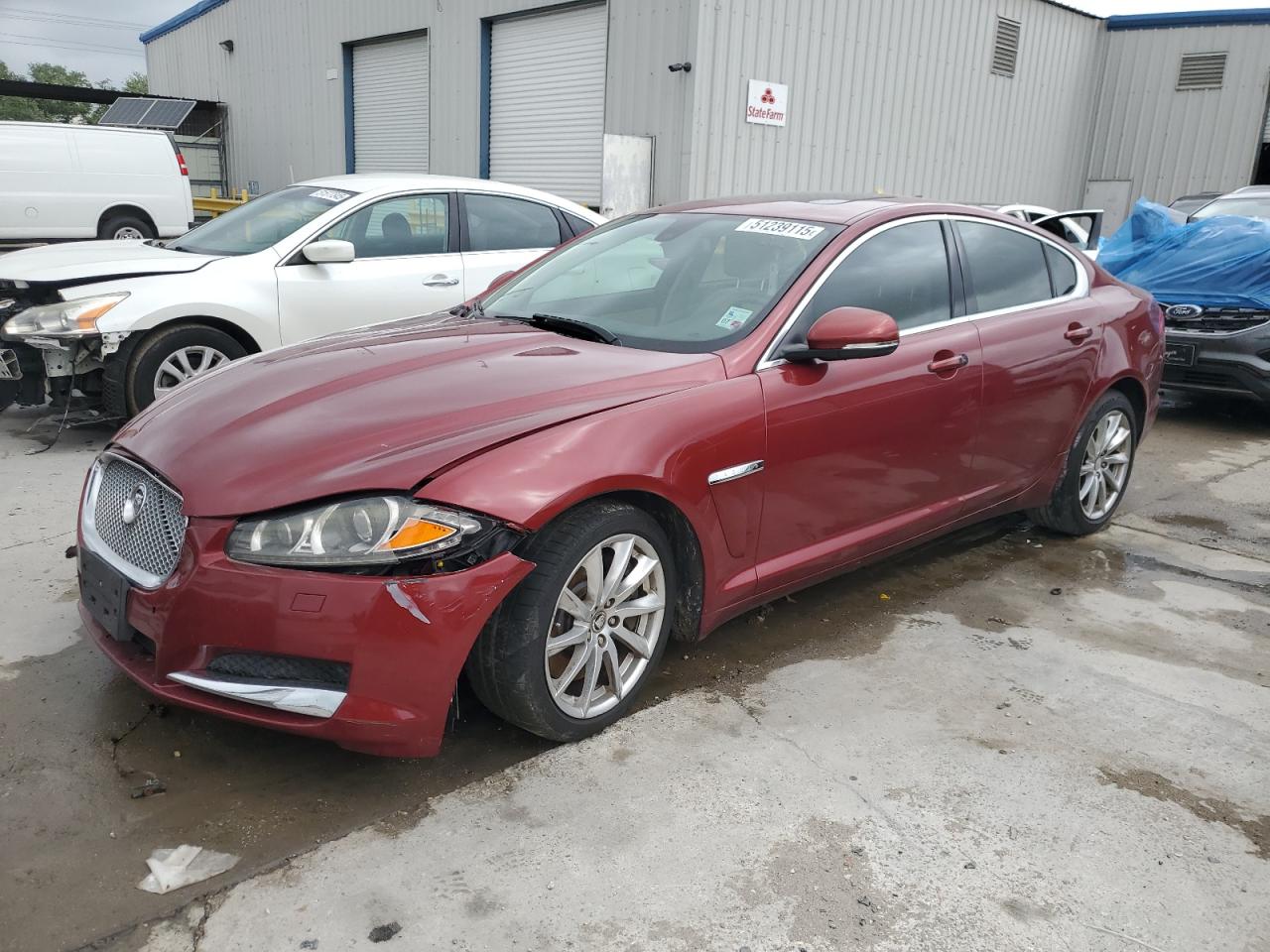 2013 Jaguar Xf  на продаже в New Orleans, LA - Front End