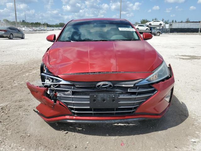  HYUNDAI ELANTRA 2020 Red