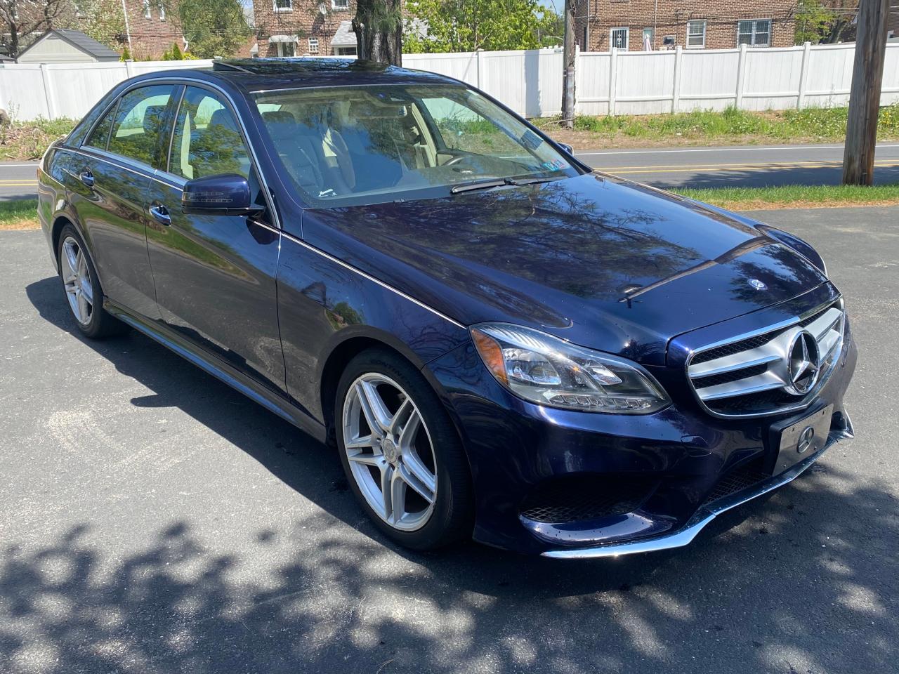 2014 Mercedes-Benz E 350 4Matic იყიდება Pennsburg-ში, PA - Minor Dent/Scratches