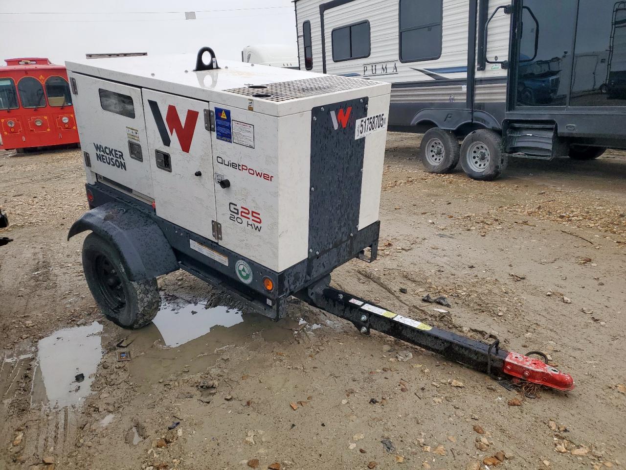 2023 Wacker Neuson Generator Set for Sale in Grand Prairie, TX - Side