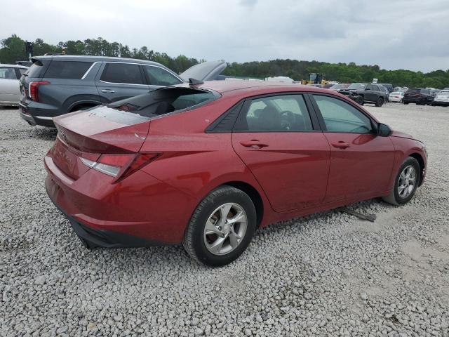  HYUNDAI ELANTRA 2023 Бордовый