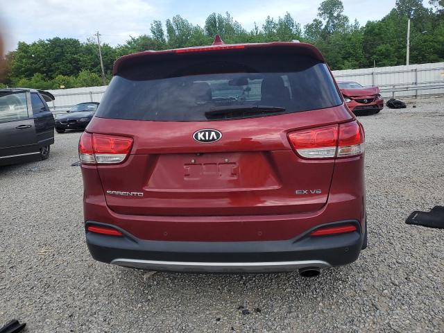 Паркетники KIA SORENTO 2017 Красный