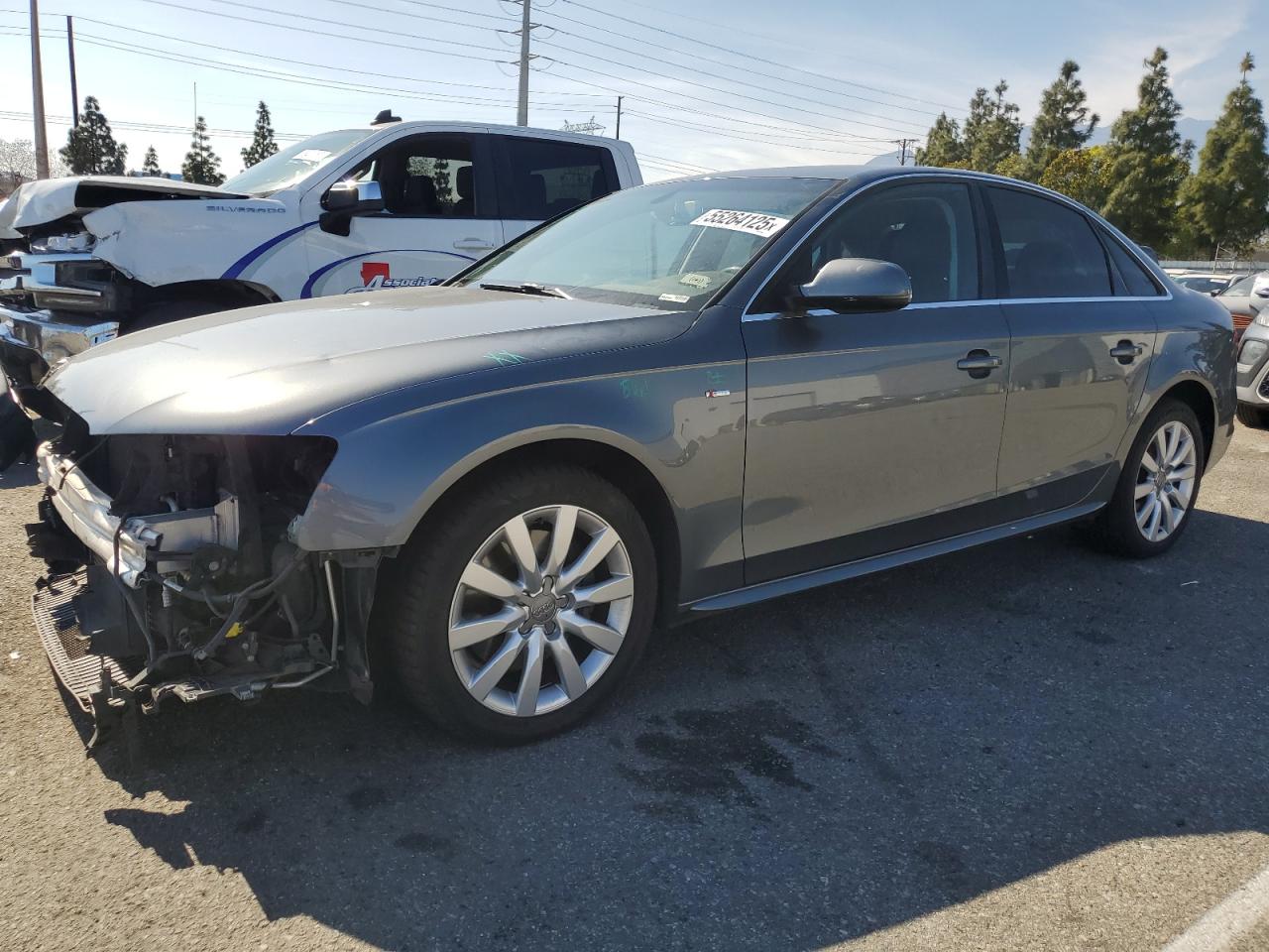 2015 Audi A4 Premium იყიდება Rancho Cucamonga-ში, CA - Front End