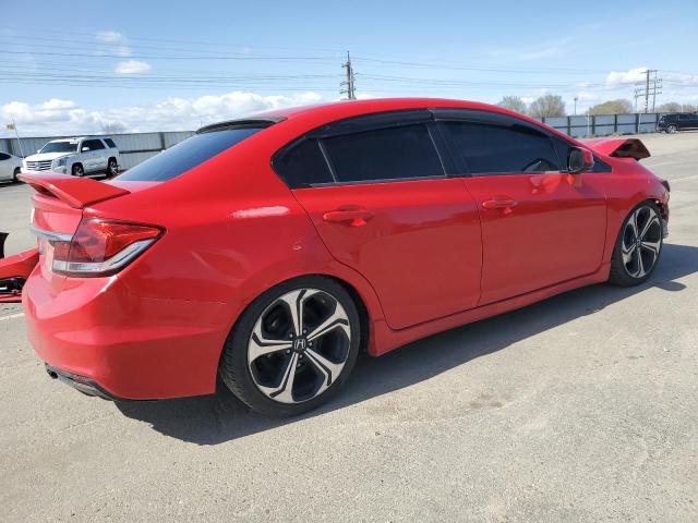 Sedans HONDA CIVIC 2013 Czerwony