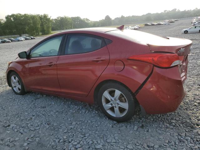  HYUNDAI ELANTRA 2013 Красный