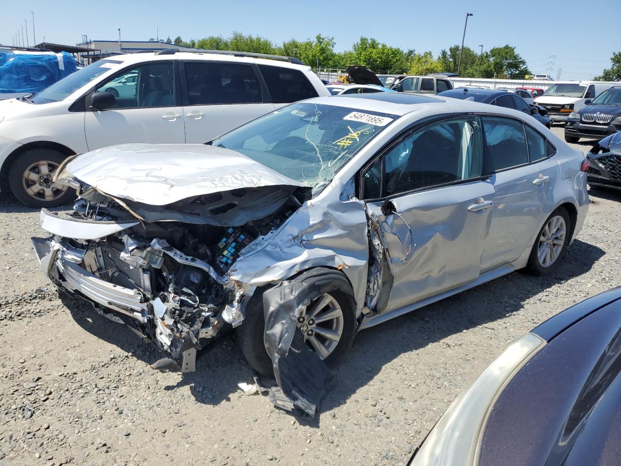 2023 Toyota Corolla Le de vânzare în Sacramento, CA - Front End