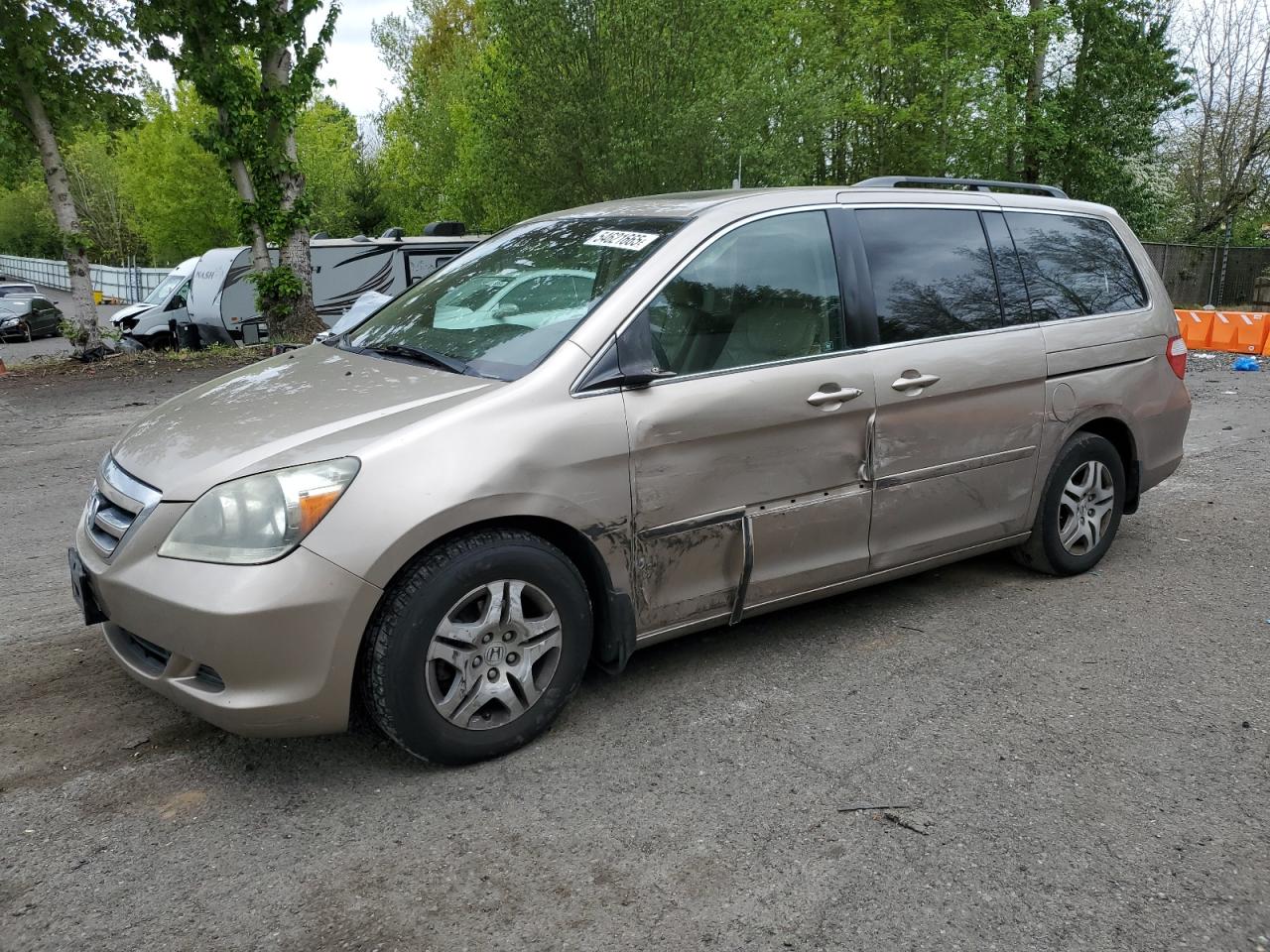 2007 Honda Odyssey Exl იყიდება Portland-ში, OR - Front End