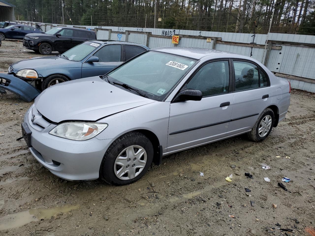 2005 Honda Civic Dx Vp zu verkaufen in Seaford, DE - Front End