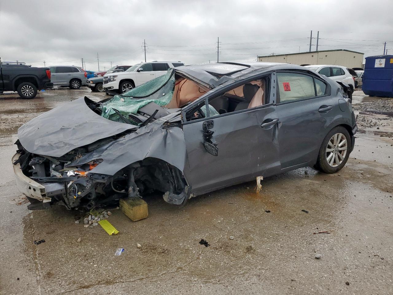2012 Honda Civic Exl იყიდება Haslet-ში, TX - All Over