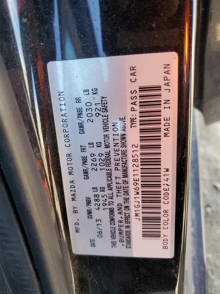 2014 Mazda 6 Grand Touring VIN: JM1GJ1W69E1128512 Lot: 53059935
