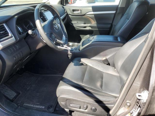  TOYOTA HIGHLANDER 2016 Серый
